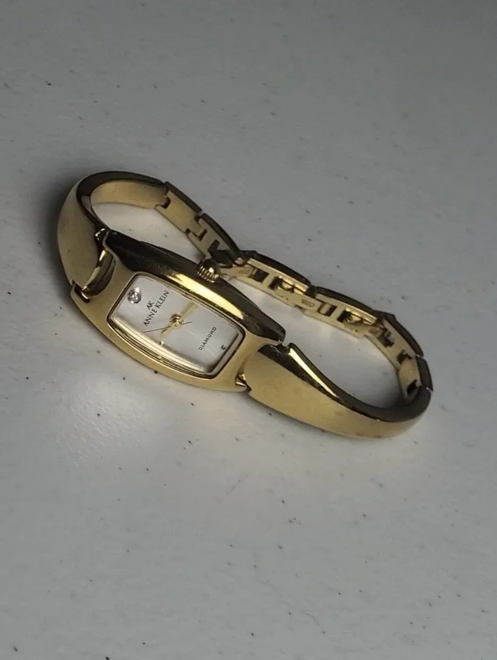 Anne Klein Gold Bangle Watch